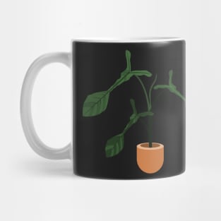 Philodendron Joepii rare plant Mug